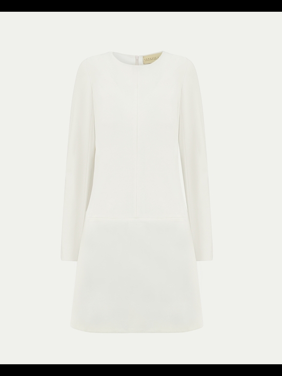 Classic Six Dresses & Skirts - Classic Six Twiggy Shift Dress In Ivory
